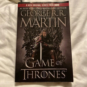 Game of Thrones - George R.R. Martin best selling author - softcover book
